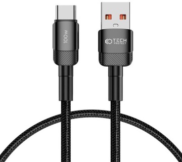 TECH-PROTECT ULTRABOOST EVO KABEL USB A DO USB C PD 100W / 5A 50CM PRZEWÓD