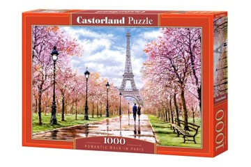 Puzzle 1000 el. C-104369-2 Romantic Walk in PARIS