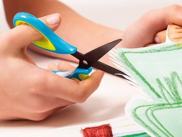 Титановые ножницы GRIFFIX правша 14,5 см PELIKAN