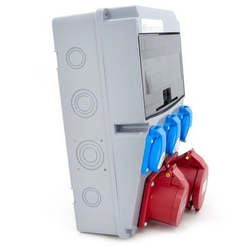 СТРОИТЕЛЬНЫЙ РАСПРЕДЕЛИТЕЛЬНЫЙ ЩИТ ЗАЩИЩЕННЫЙ 16 32 5P 3xGS