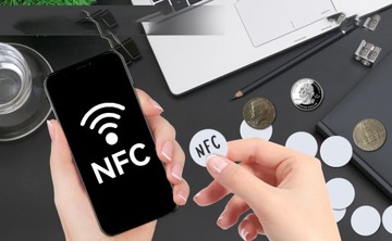 МАРКЕР ДЛЯ NFC-КАРТ ПУСТАЯ БИРКА С ЧИПАМИ NFC МОНЕТЫ NFC-КАРТА 50 ШТ.