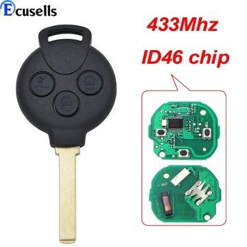 DO MERCEDES-BENZ SMART FOURTWO 451 2007-2013 433MHZ