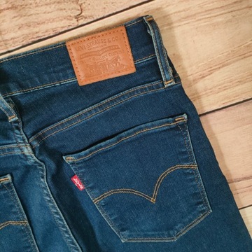 LEVI'S 724 High Rise Straight Spodnie Jeans Damskie r. 27/30