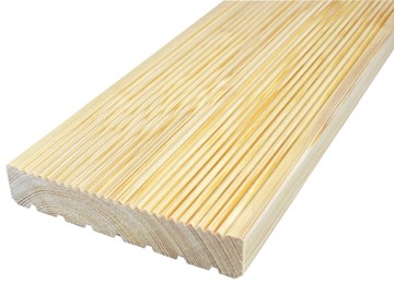 24x142 Modrzew Syberyjski Ryflowany klasa AB