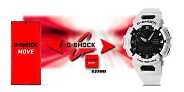 Zegarek Męski CASIO G-SHOCK Oryginalny 20 Bar Bluetooth LED + BOX