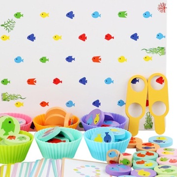 Гомыльские креативные рыболовные карточки, подходящие к игрушкам.