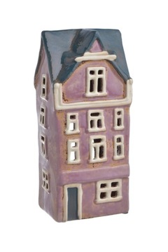 КЕРАМИЧЕСКИЙ ФОНАРЬ ДЛЯ ДОМОВ ПОДСВЕЧНИК ГЛАЗУРЕННАЯ КЕРАМИКА