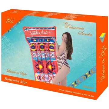 Materac Plażowy Dmuchany 171x66cm do Pływania Leżak Wodny JLeisure 33116