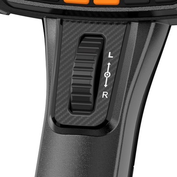 Инспекционная камера Эндоскоп Подвижная головка камеры 360° 2xFHD ЖК-дисплей 5 дюймов 9 светодиодов