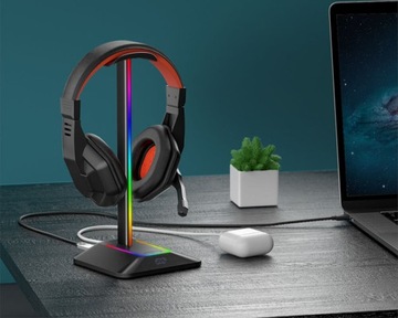Подставка для наушников MOZOS D12 RGB со светодиодной подсветкой
