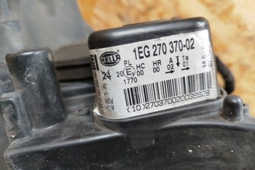 OPEL ASTRA 3 III H 04- SVĚTLO PŘEDNÍ PRAVÁ HELLA 1EG270370-02 EVROPA