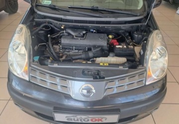 Nissan Note I Mikrovan 1.4 i 16V 88KM 2006 Nissan Note 1.4 88KM Zarejestrowany,Klimatyzacja automatyczna,Sprawny 1.4, zdjęcie 6