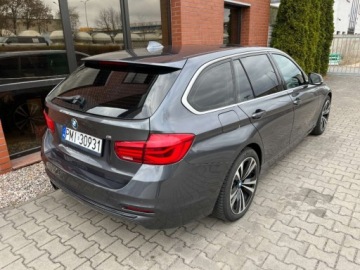 BMW Seria 3 F30-F31-F34 Touring Facelifting 2.0 320i 184KM 2017 BMW Seria 3 2.0 benzyna 184 KM M-pakiet automat zarej w PL zadbany, zdjęcie 2