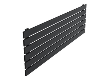 GRZEJNIK DEKORACYJNY POZIOMY-R 45/120 CZARNY MAT