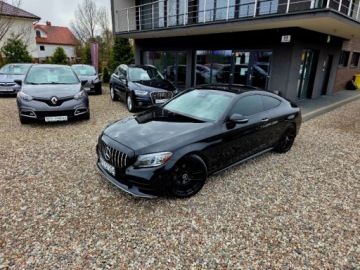 Mercedes Klasa C W205 Coupe Facelifting 2.0 300 258KM 2021 Mercedes-Benz Klasa C C300 AMG, C coupe, Lift 2021, VIRTUAL, Multibeam LED, zdjęcie 10