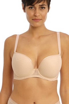 30F / 65G Freya Tailored natural beige Deco plunge biustonosz usztywniany