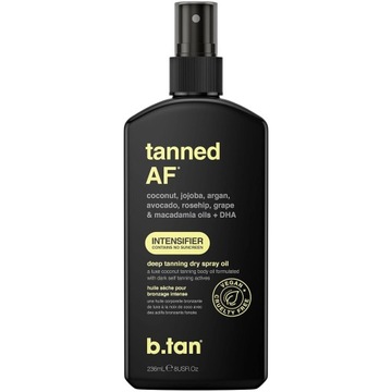 b.tan Tanned Af Tanning Oil Olejek Do Opalania 100ml