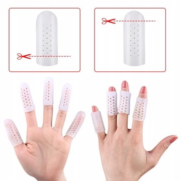 2 шт./1 пара инструментов для ухода за ногами, набор силиконовых гелей для пальцев ног