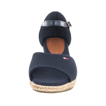 Buty Damskie Sandały Tommy Hilfiger T3A7 Granatowe