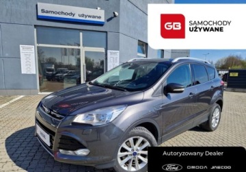 Ford Kuga II SUV 2.0 TDCi 150KM 2016 Ford Kuga 2.0 TDCi 150KM 4x4 Titanium FV Marza 2.0 Diesel 149KM