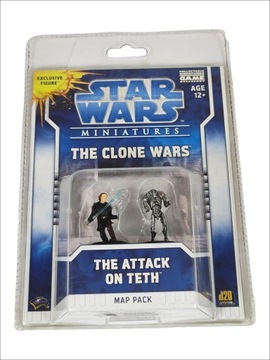 Star Wars Miniatures Clone Wars The Attack on Teth
