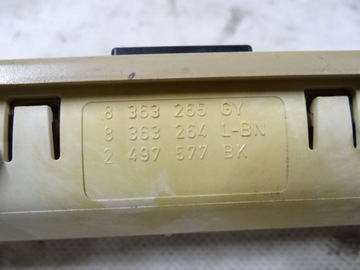 BMW E39 KOMBI LAMPA POLSTROVÁNÍ OSVĚTLENÍ KABINY