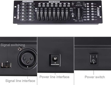 192-канальная консоль контроллера DMX512