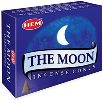 Kadzidełka stożkowe THE MOON KSIĘŻYC HEM 10szt