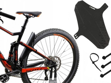 Заднее велосипедное крыло Simpla IQ Mtb, черное