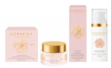 DERMIKA PLACENTA LUKSUSOWY ZESTAW KREM 60+ SERUM30