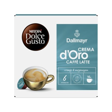 Kapsułki do Dolce Gusto Nescafe Crema d'Oro Caffe Latte 16 szt.