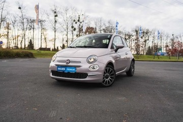 Fiat 500 II 2021 Fiat 500 1.0 mild-hybrid, Salon Polska, Skóra, zdjęcie 3