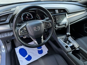 Honda Civic X Hatchback 5d 1.0 VTEC TURBO 126KM 2019 Honda Civic 1.0Vtec, Stan Idealny,NAVI,Klimatronic, zdjęcie 7