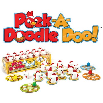 Куриный курятник Peek Doodle Doo Game Игра на память