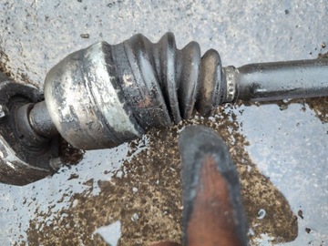 ПОЛУВАЛА С ОПОРЫ OPEL VECTRA C 2.2 24426947