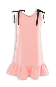Платье с рюшами, ЛЕНТЫ - 158 РОЗОВЫХ