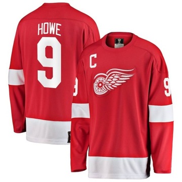 Gordie Howe Detroit Red Wings Jersey Koszulki hokejowe z długim rękawem dla fanów