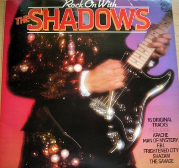 THE SHADOWS - The Rock on With 1 wyd UK - LP