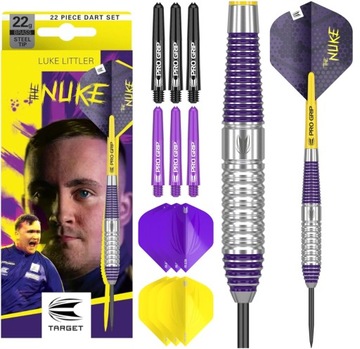 Lotki Rzutki Dart Target Luke Littler Mosiężne 22g