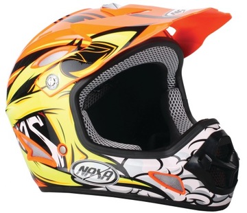 Kask rowerowy downhillowy NAXA DH2/D r.XS