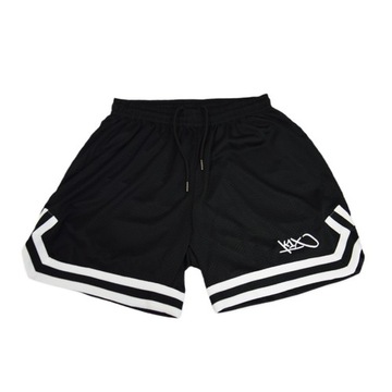 Męskie spodenki koszykarskie K1X Double-X Shorts Black Czarne