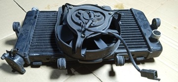 YAMAHA TDM 850 4TX NICE ОХЛАДИТЕЛЬ ЖИДКОЙ ВОДЫ + ВЕНТИЛЯТОР