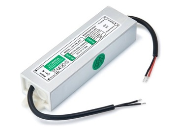 ZASILACZ 12V 10W 0.8A IP67 WODOODPORNY DO TAŚM LED