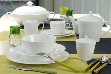 Villa Italia Bari Сервиз белого чая на 6 персон