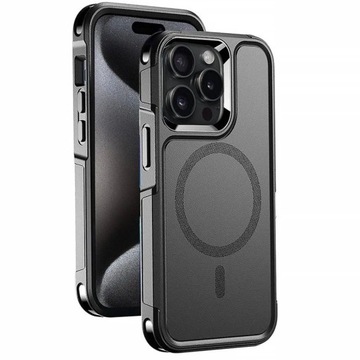 ETUI PANCERNE SOLIDNE DO MAGSAFE PANZER ARMOR CASE PLECKI DO IPHONE 13 PRO