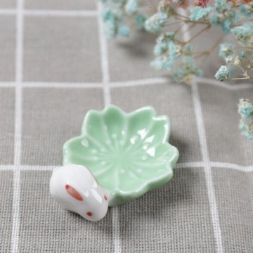 4 sztuk/zestaw kwiat wiśni królik Chopstick Rack w