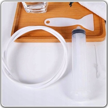 УНИВЕРСАЛЬНЫЙ НАБОР ДЛЯ ОЧИСТКИ СЛИВОВ ХОЛОДИЛЬНИКА БОЛЬШОЙ ШПРИЦ 5 В 1