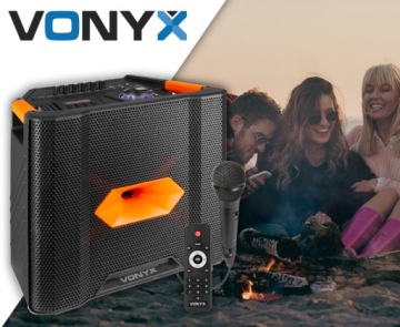 Мобильная колонка ROCK300 180 Вт BT микрофон Vonyx