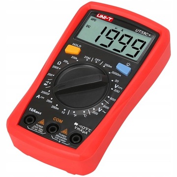 Измеритель тока MULTIMETER TEMPERATURE UNI-T большой ЖК-дисплей