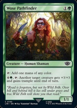 MTG LTR #190 Wose Pathfinder Foil